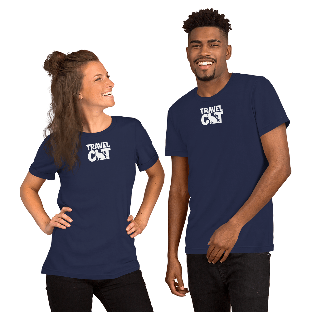 Travel Cat Short-Sleeve Unisex T-Shirt