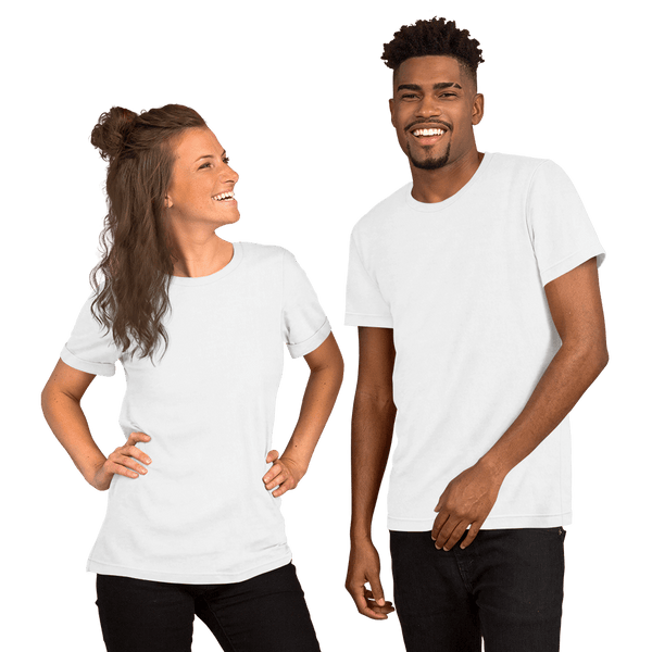 Travel Cat Colors Short-Sleeve Unisex T-Shirt - White
