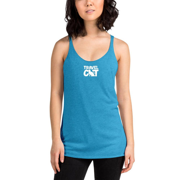 Travel Cat Women's Racerback Tank